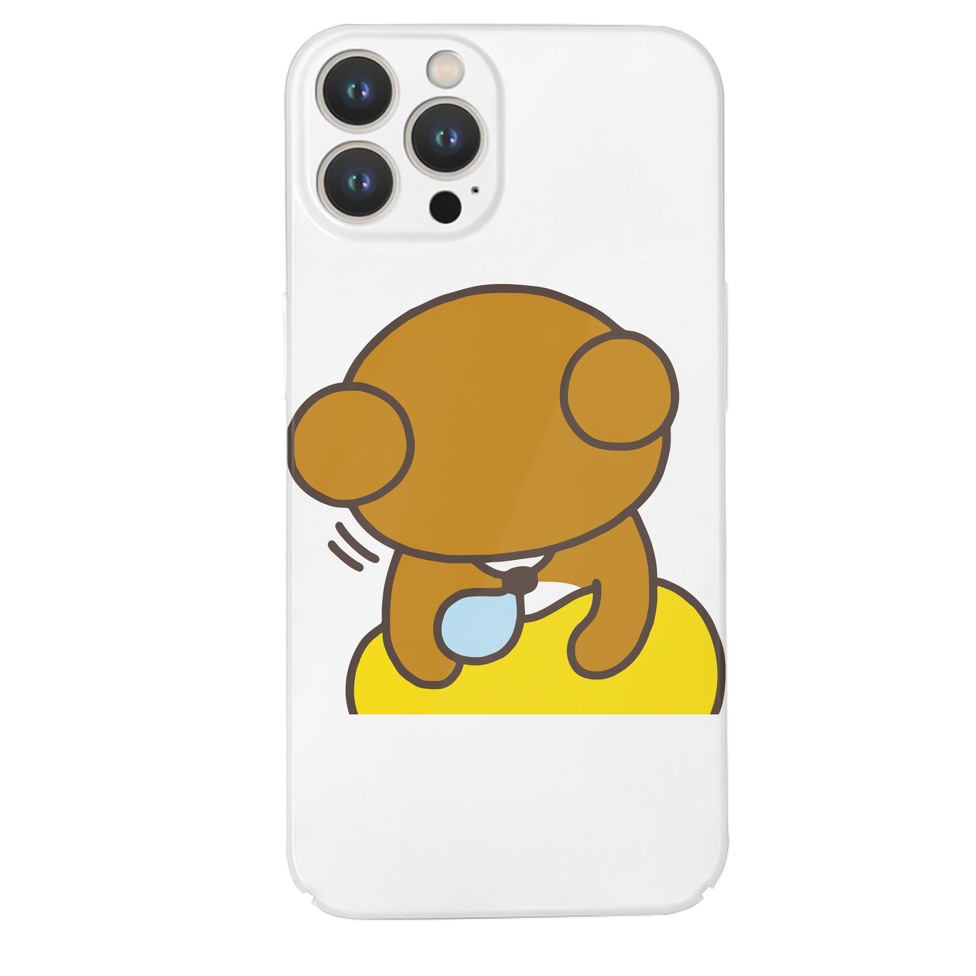 （画像用） リラックマ リラックマ キイロイトリ Rilakkuma Korilakkuma Kiiroitori 【iPhone 14シリーズ対応】ハードケース